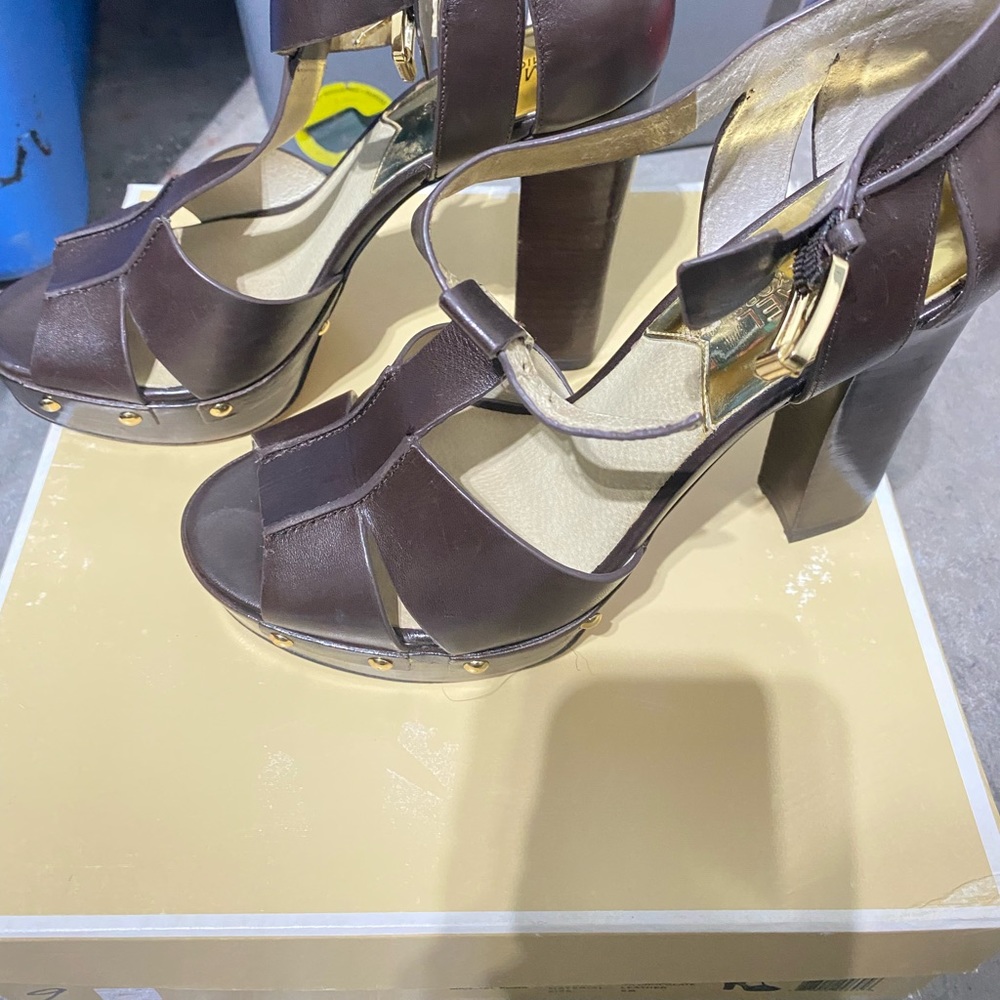 Michael Kors Brown Sandals